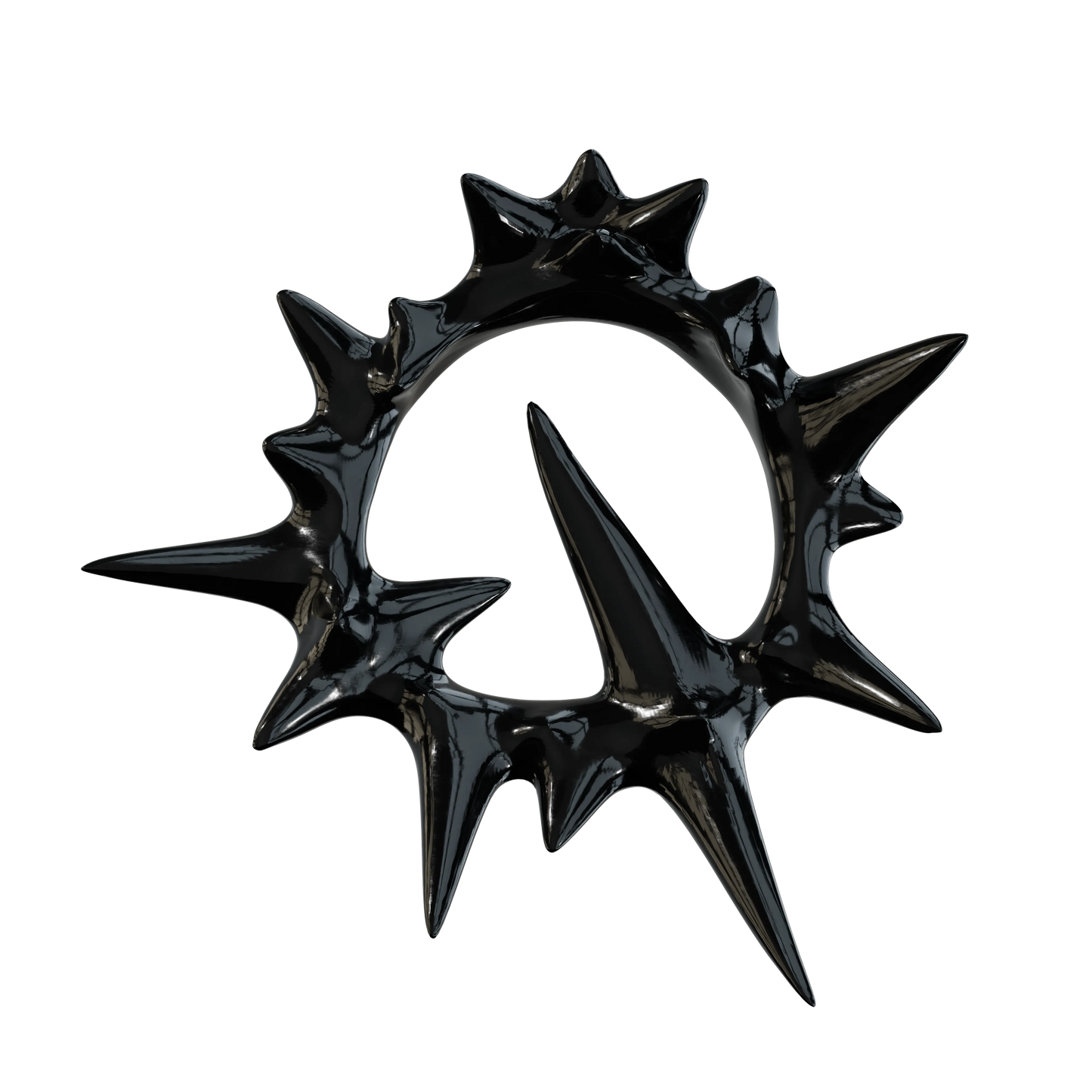 SPIKED EARRINGS