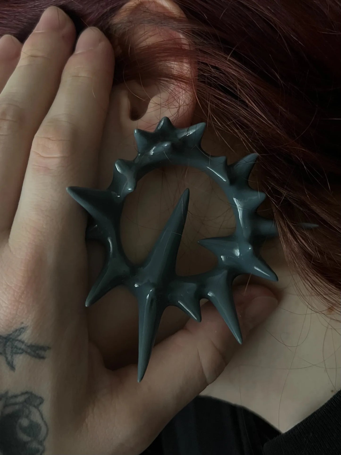 SPIKED EARRINGS