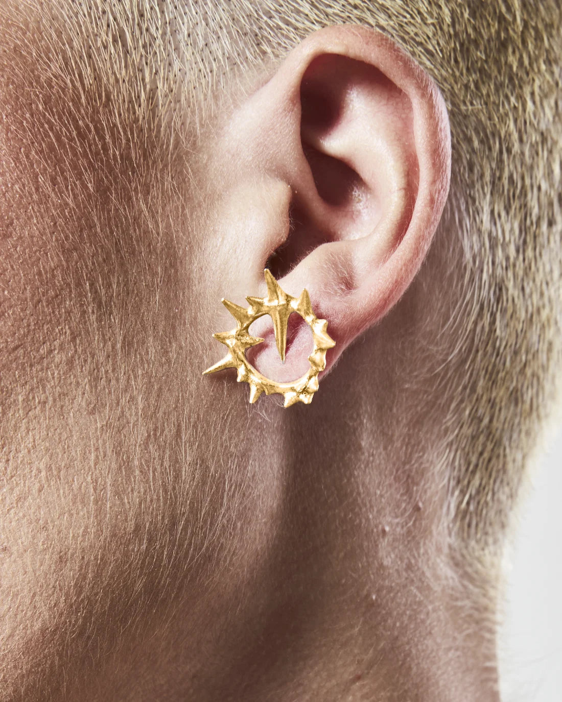 MINI SPIKED EARRINGS