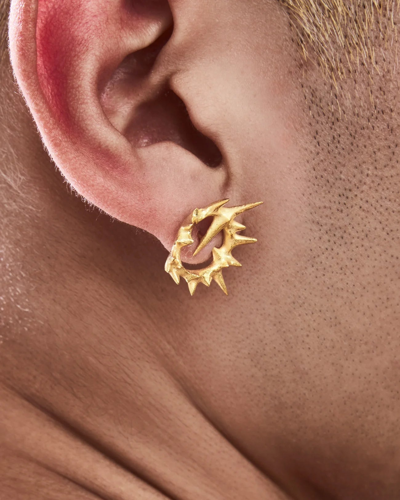 MINI SPIKED EARRINGS
