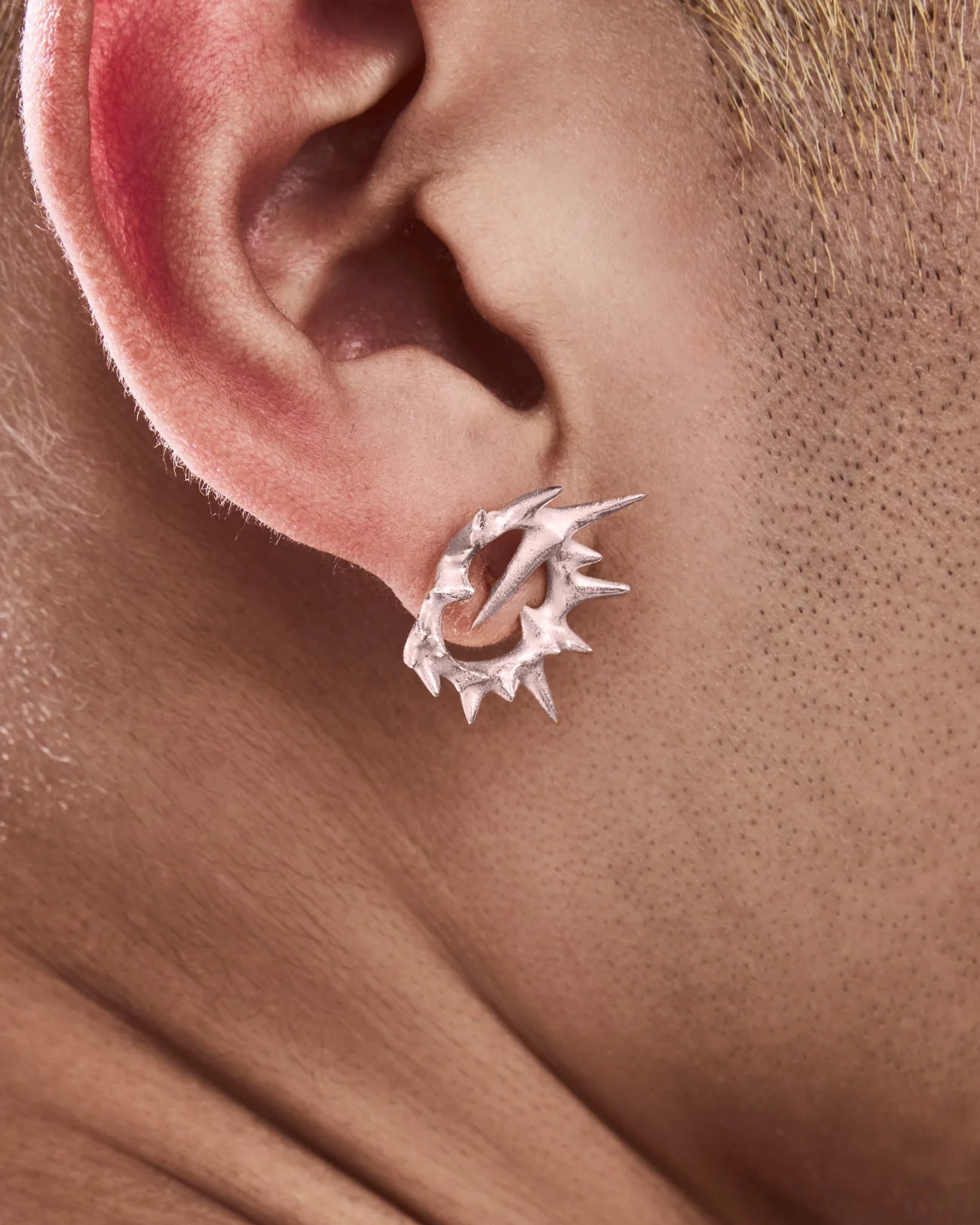 MINI SPIKED EARRINGS