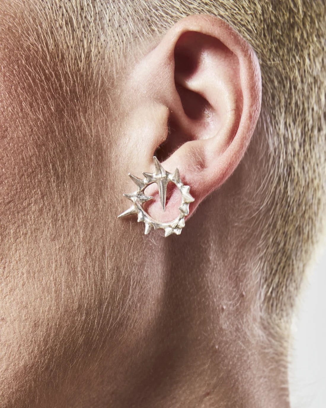 MINI SPIKED EARRINGS