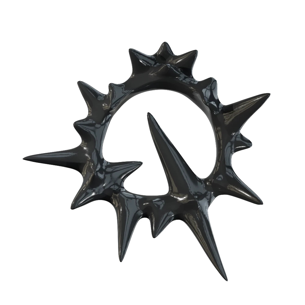 SPIKED EARRINGS