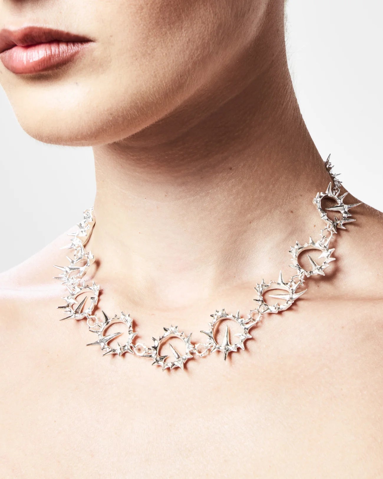 SPIKED NECKLACE