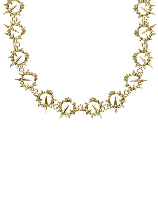 SPIKED NECKLACE