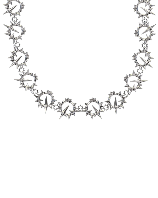 SPIKED NECKLACE