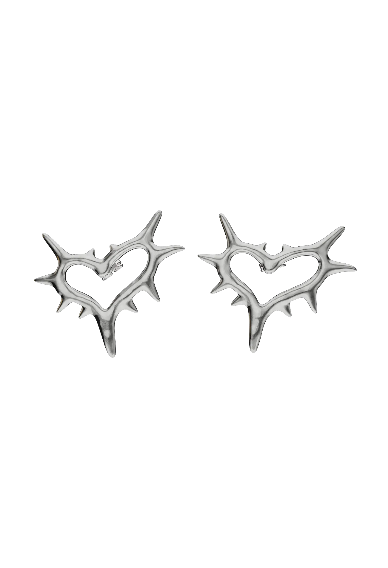 CUORE SPIKED EARRINGS