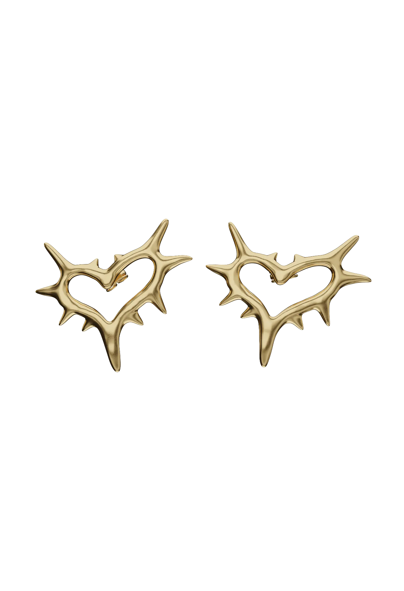 CUORE SPIKED EARRINGS