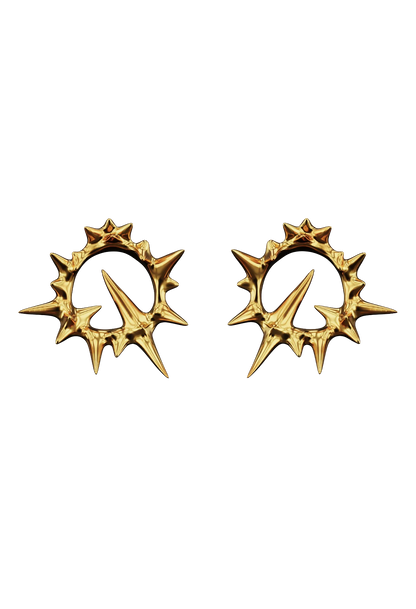 MINI SPIKED EARRINGS