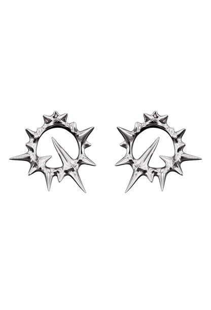 MINI SPIKED EARRINGS