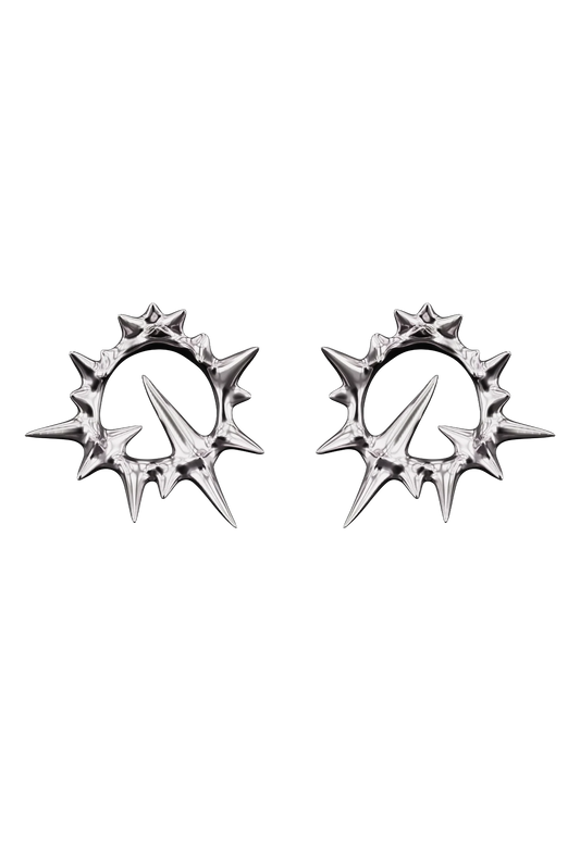 MINI SPIKED EARRINGS